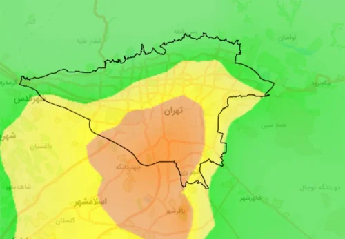 آلودگی هوا و تعطیلی مدارس تهران در 3 آذر